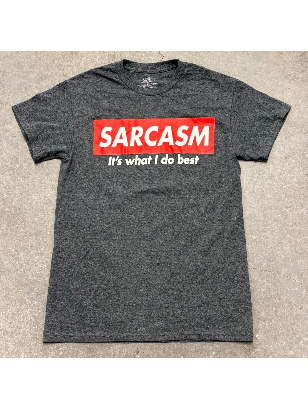 SARCASM Text T Shirt